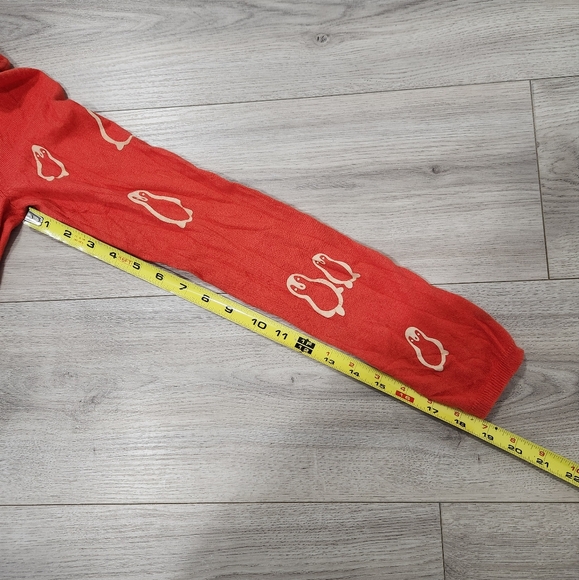 Field & Flower Anthropologie Penguin Cardigan Knit Trim M - Picture 8 of 10